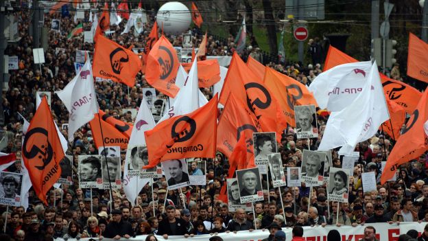 Manifestation pour la libération des prisonniers politiques à Moscou