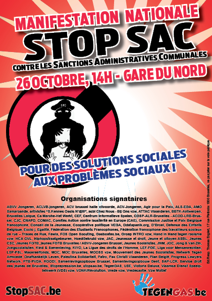 Manifestation contre les SAC