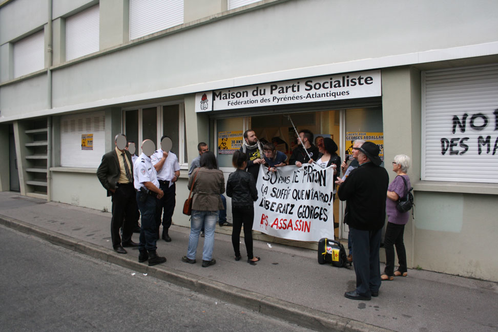 Occupation du PS à Pau