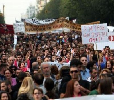 Manifestation en Grèce contre un projet minier