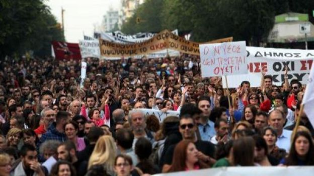 Manifestation en Grèce contre un projet minier