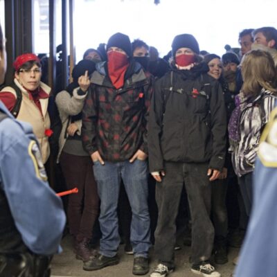 manifestation d'appui aux arrêtés du 17 février