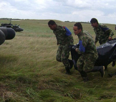 Armée colombienne en opération