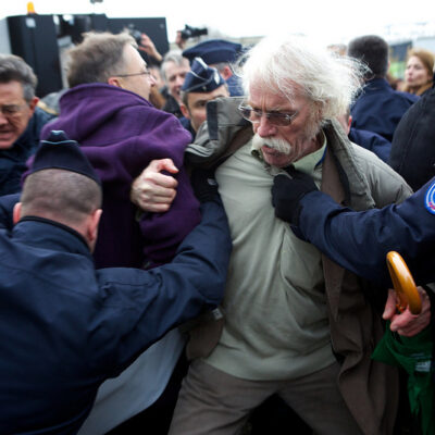 Manifestation à Strasbourg