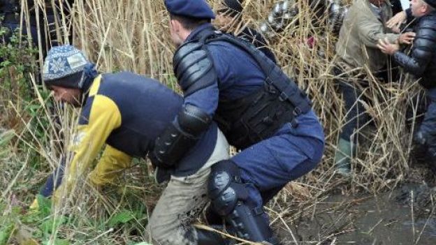 Sit-in villageois dispersé