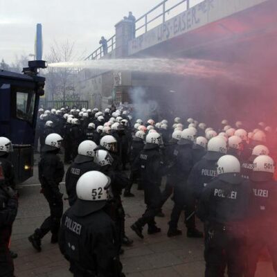 Manifestation contre la fermeture du centre Rote Flora