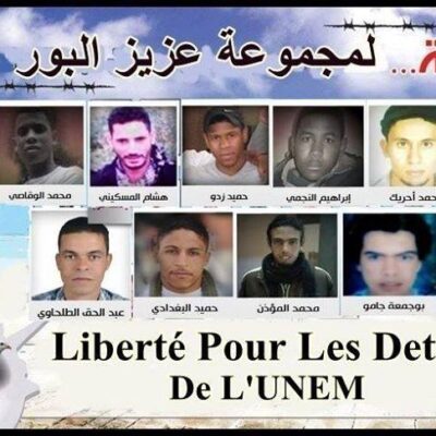 grève de la faim unem au maroc