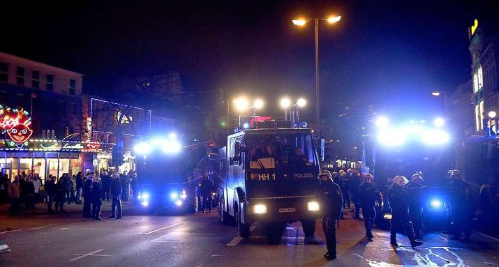 Répression à Hambourg