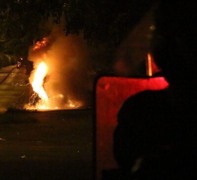 Emeutes au Port, à la Réunion
