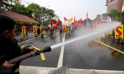 Manifestation anti-Obama à Manille