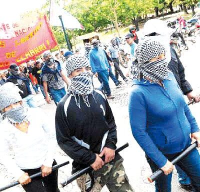 Une manifestation du MOVADEF