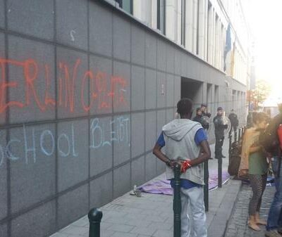 L'ambassade d'Allemagne taguée à Bruxelles