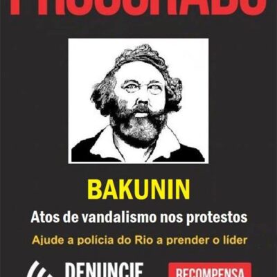 Un avis de recherche fictif moquant la police de Rio