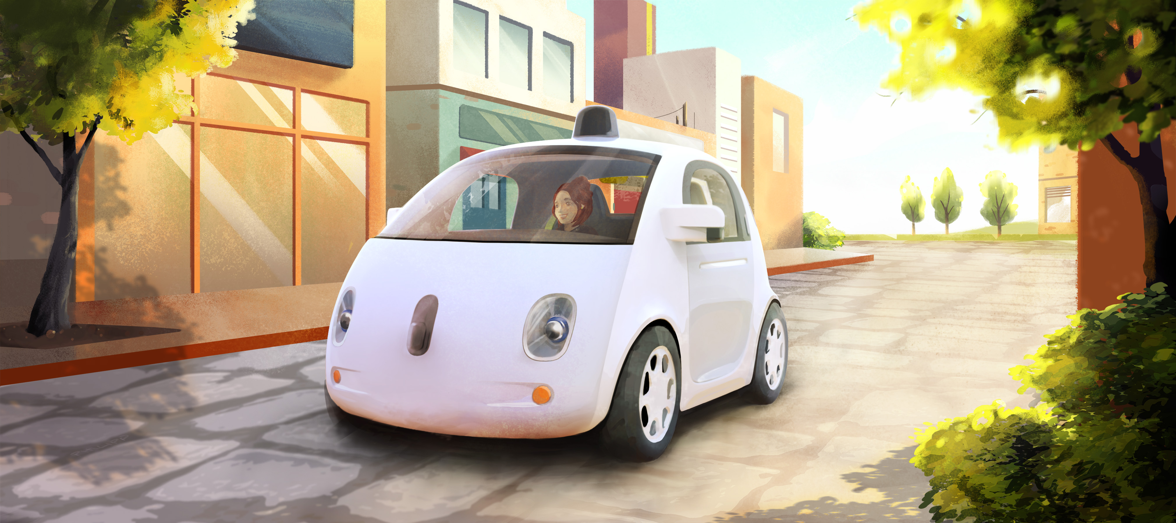 La voiture sans chauffeur de Google