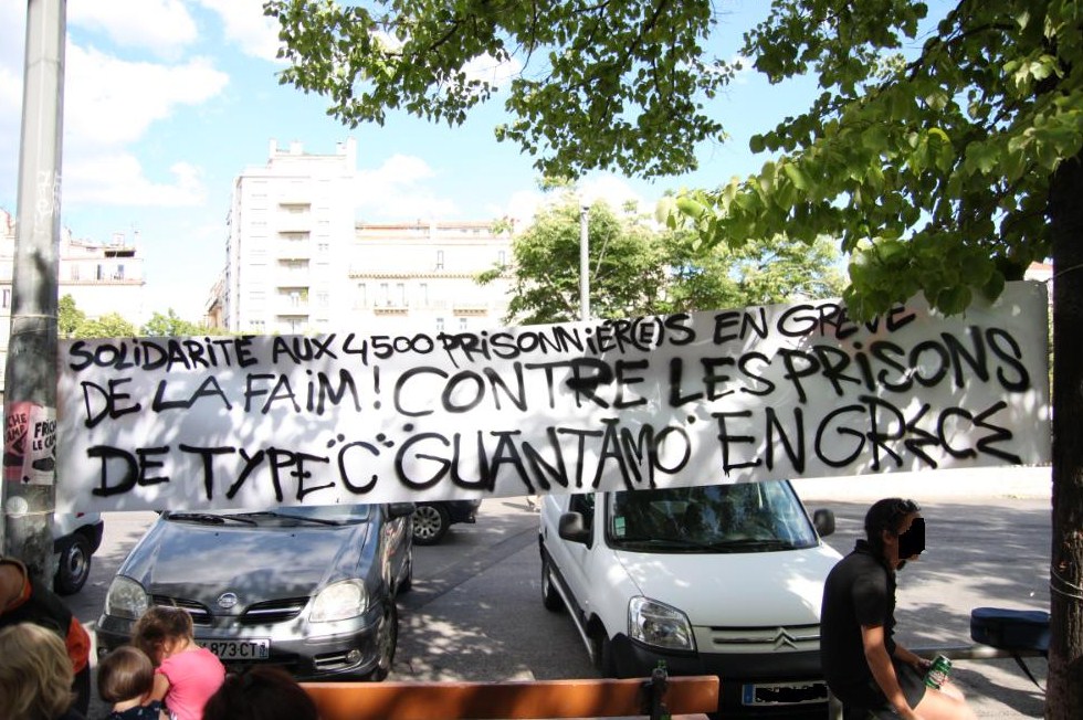 Banderole à Marseille