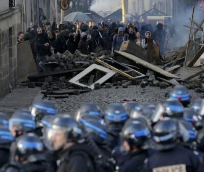 Les affrontements du 22 février à Nantes