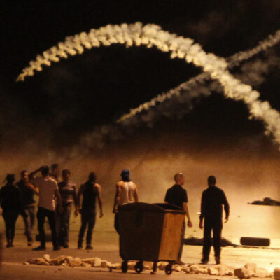 Émeute à Ramallah le 9 juillet dernier