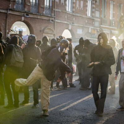 La manifestation du premier novembre à Toulouse