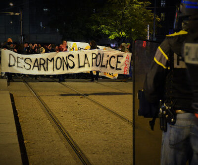 Manifestation à Lyon le 6 novembre.