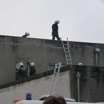 La police expulse le squat OVB.