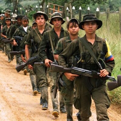 Une colonne des FARC