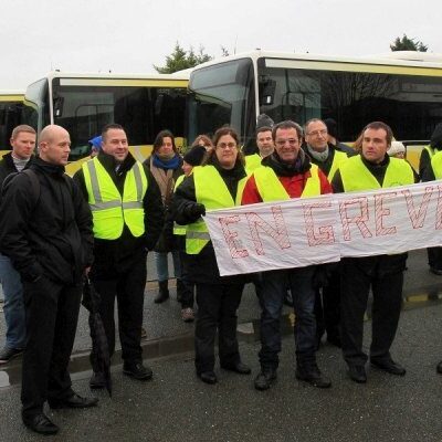 Le piquet de grève de lundi