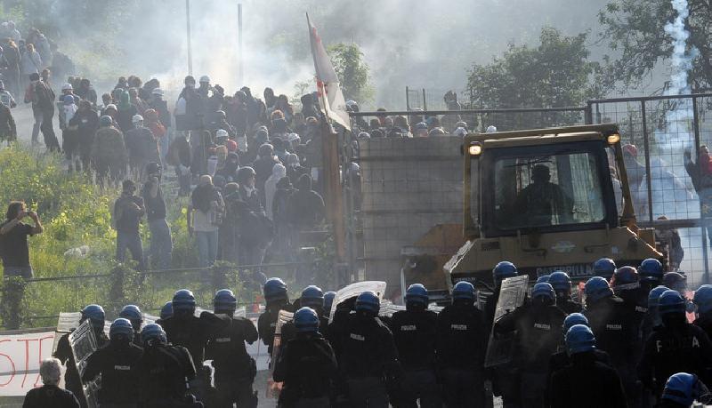 Les affrontements de 2011