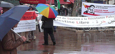 Au rassemblement de cet après-midi