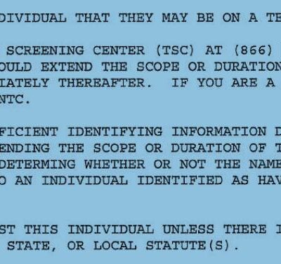 Extrait de l'avis TSC