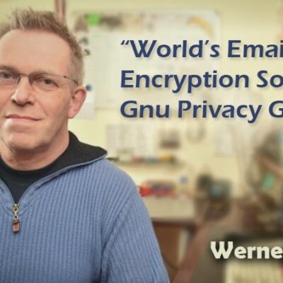Werner Koch, le principal développeur de GnuPG.