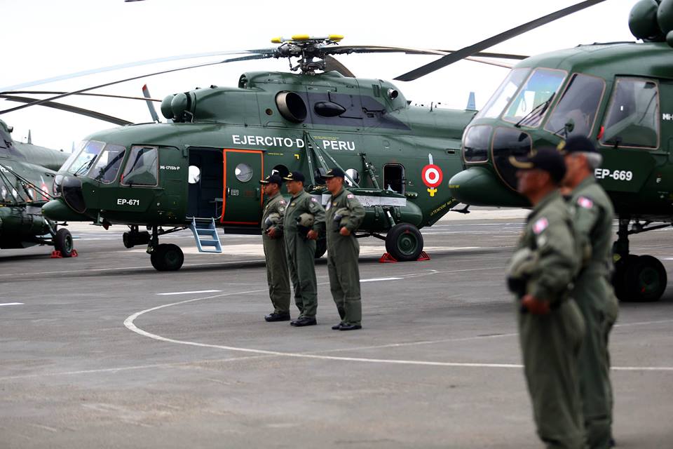 Hélicoptères Mi-171 péruviens