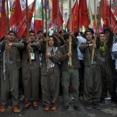 Marche des jeunes à Amed.