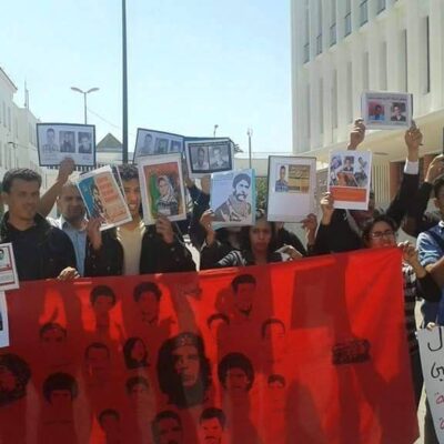 Rassemblement solidaire à Rabbat.