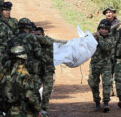Une attaque des FARC contre une patrouille de l’armée s’est produite dans la nuit de mardi à mercredi à La Esperenza, un hameau de la province du Cauca, un des fiefs de la guérilla. Les militaires appartenant à la 3e division de l'armée ont été atttaqués àl'IED, à la grenade et à l'arme automatique. 11 militaires ont été tués et 19 blessés.