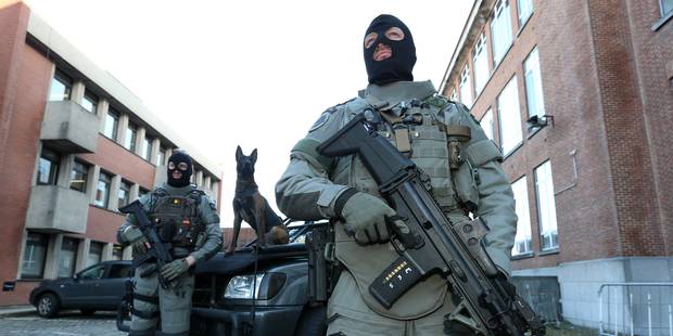 Membres des unités spéciales de la police fédérale