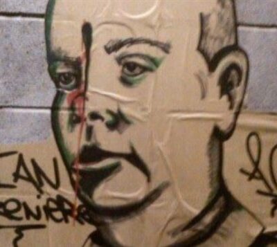 Le tag ACAB incriminé