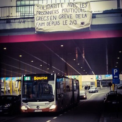 Banderole rue du lombard