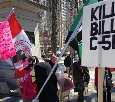 Rassemblement à Halifax