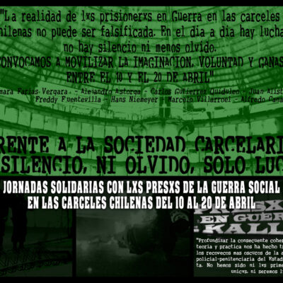 Journées d'action solidaires au Chili.