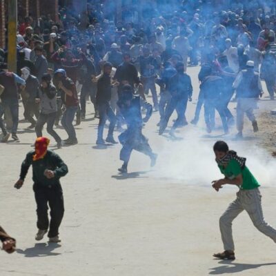 Affrontements au Cachemire