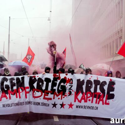 Le 1er Mai 2015 à Zürich.