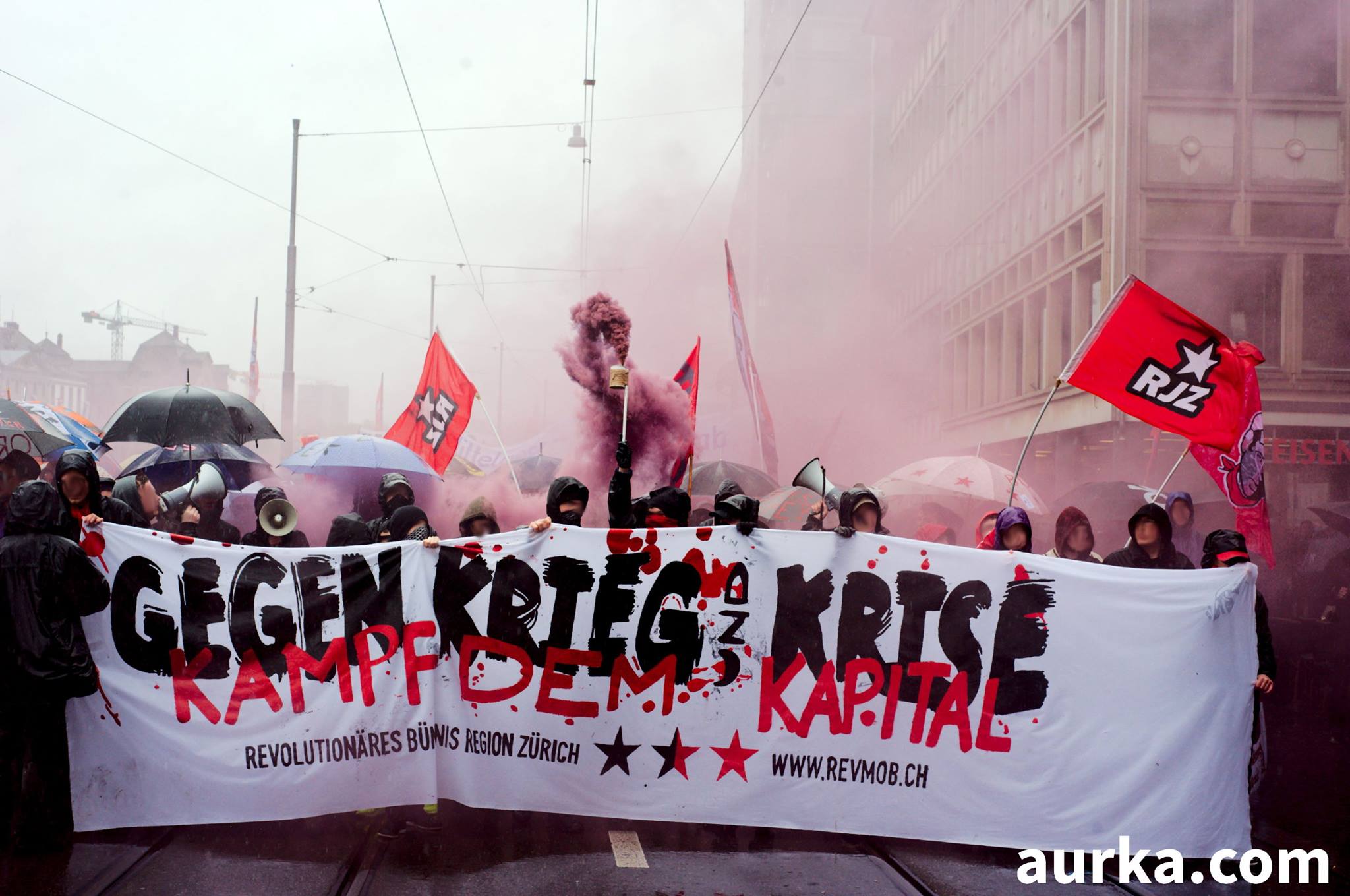 Le 1er Mai 2015 à Zürich.
