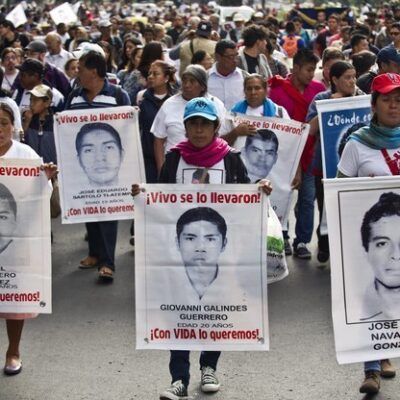 Manifestation pour les disparus d'Iguala