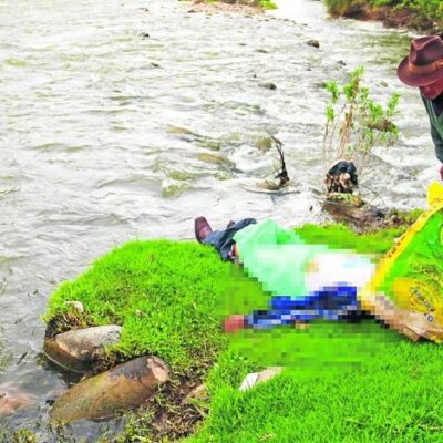 Le cadavre du sergent Percy Pérez