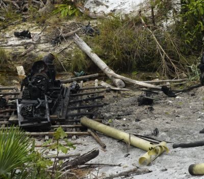 Une exploitation minière clandestine des FARC