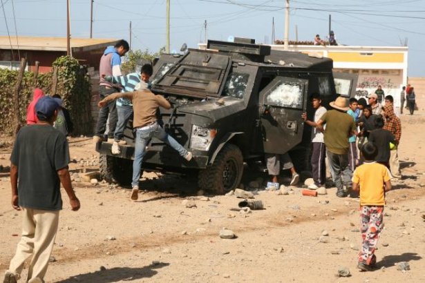 Affrontements dans le San Quintin