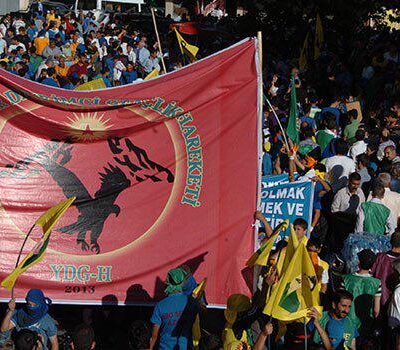 Une manifestation de l'YDG-H à Istanbul