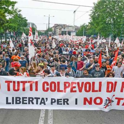 Une manifestation solidaire en décembre dernier