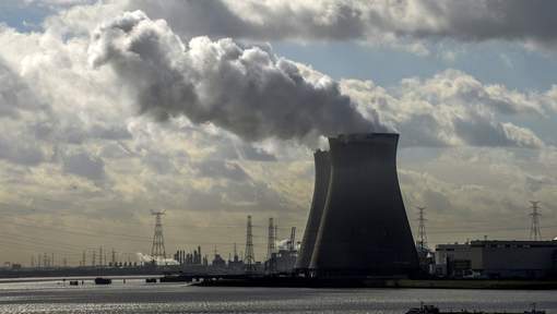 La centrale de Doel. La centrale de Doel.