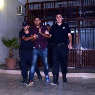 Une des arrestations à Nusaybin